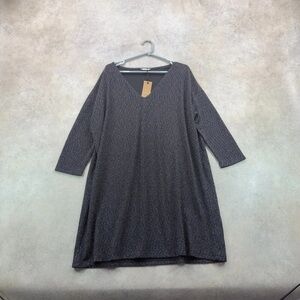 H&M Charcoal Long Sleeve Dress